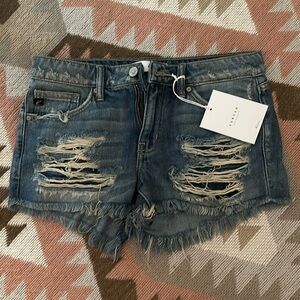 NEW Kancan Jean Shorts Size Small